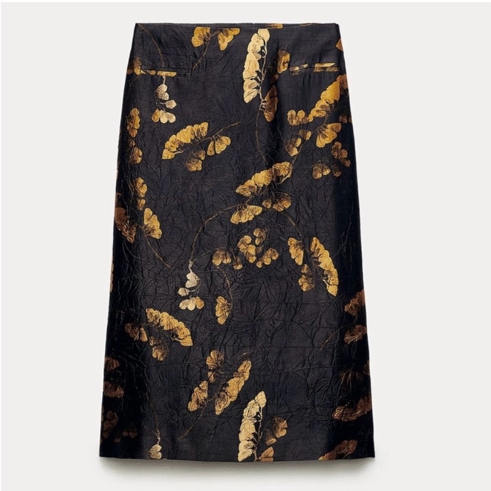 PRINTED SKIRT ZW COLLECTION
MULTICOLORED - Picture 4 of 9